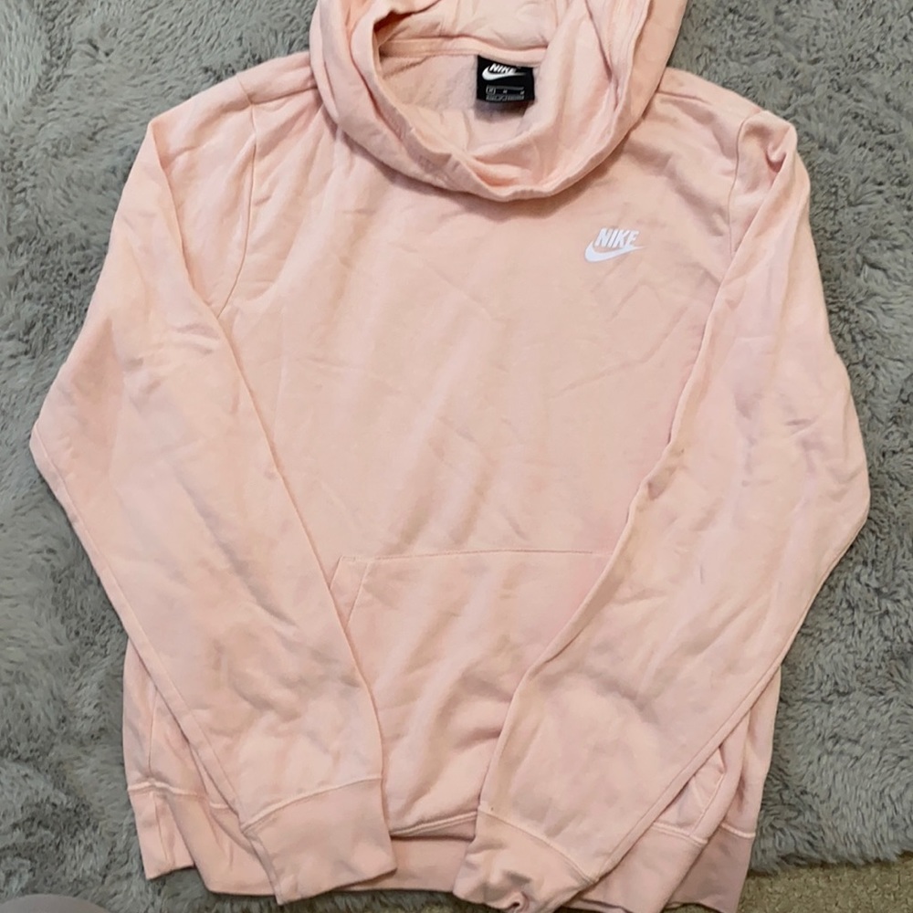 Pink Nike hoodie !
